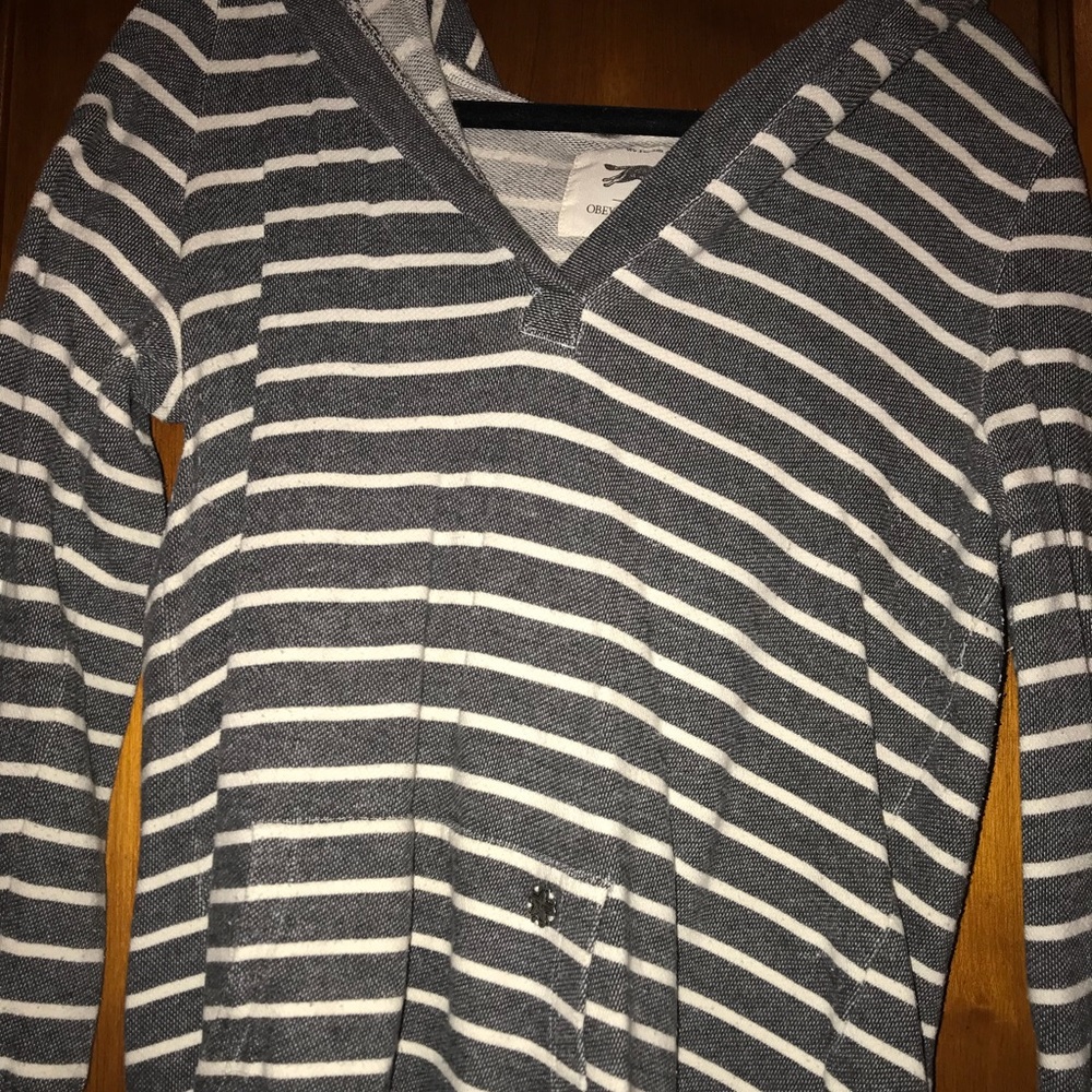 Obey Striped Sweater